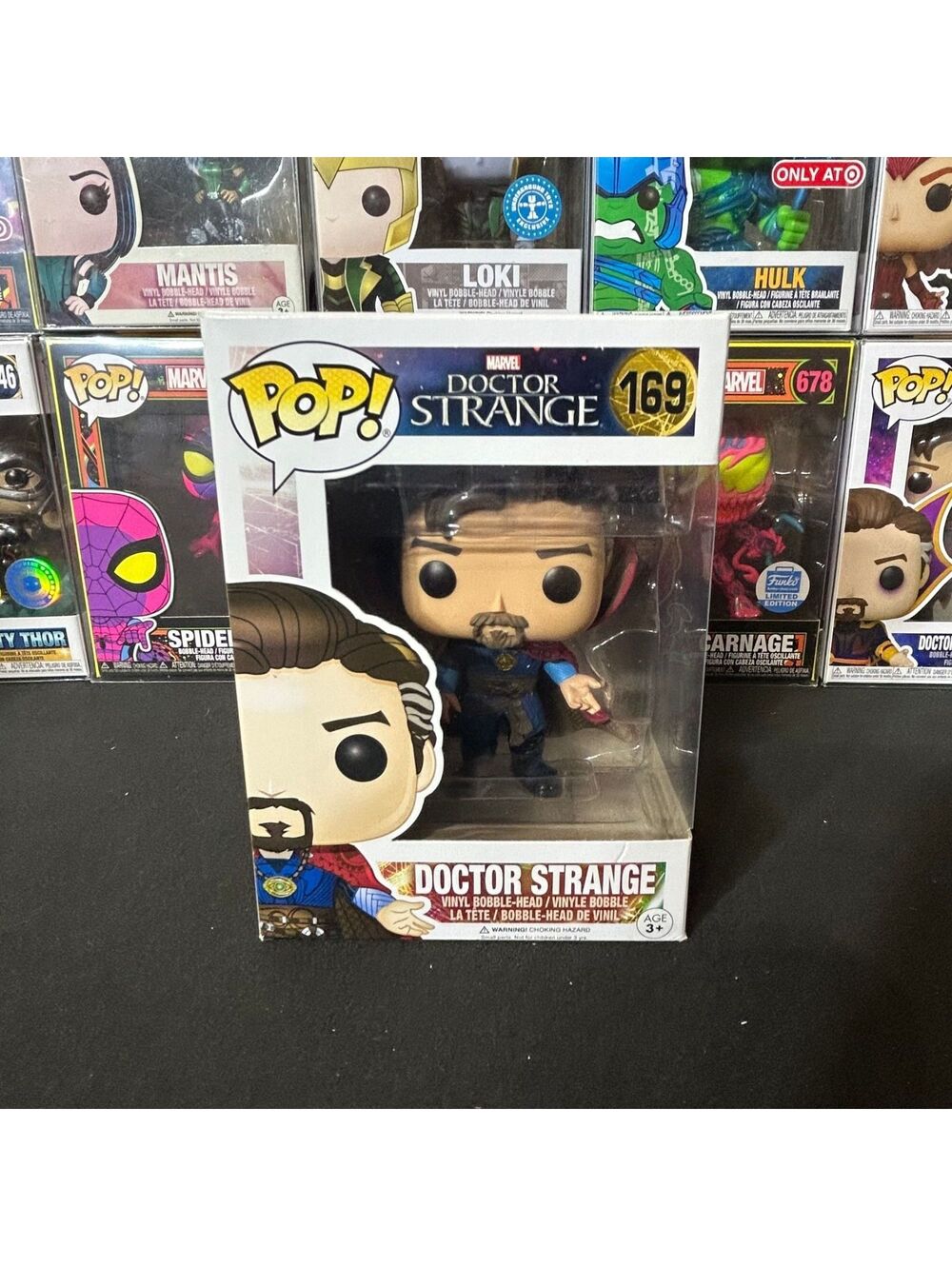 Funko Pop Marvel Doctor Strange 169 Vinyl Bobble Head Figure MCU Collectible